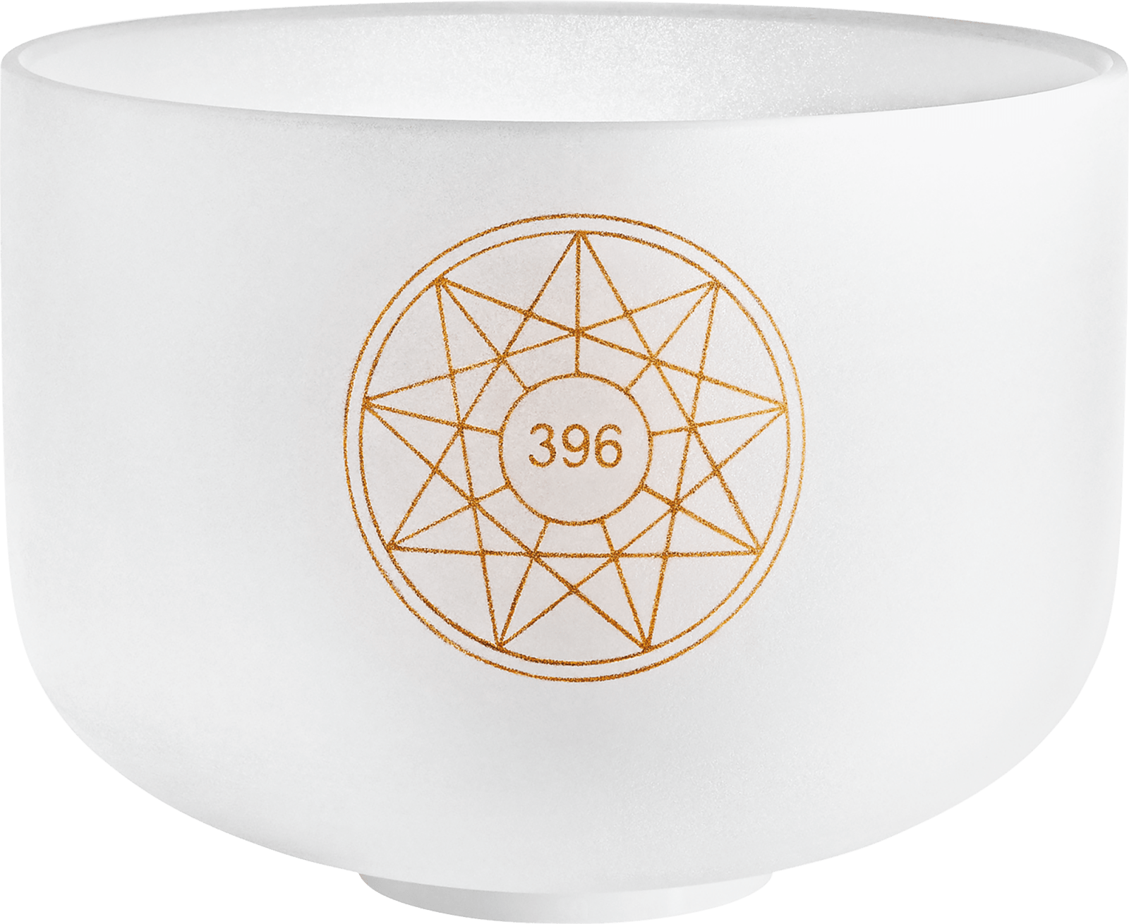 396 Hz Solfeggio 10" Crystal Singing Bowl (Ut) - Fear and Guilt Release