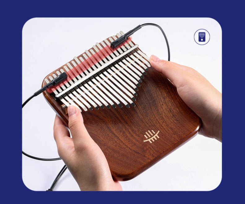 Hluru Universal-Tonabnehmer für Kalimba, Daumenklavier, Handpan, Zungentrommel, Lyra, Harfe, professioneller magnetischer Tonabnehmer