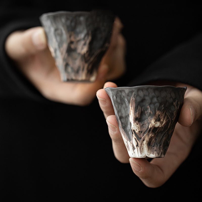 Lotus Flower Zen Ceramic Teacup 50ml | Chinese Ceramic Tea Set