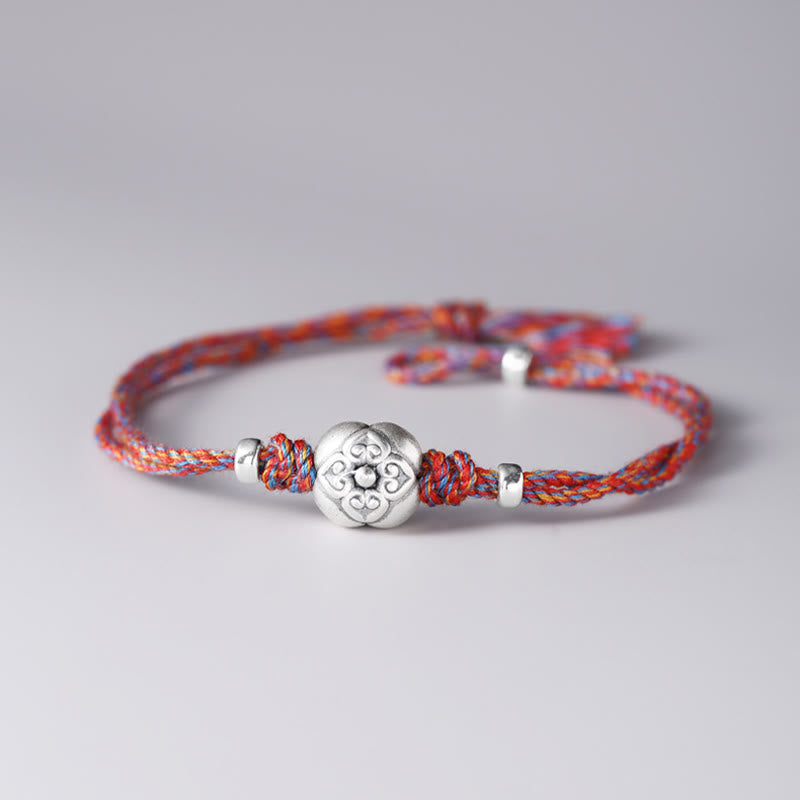 Sterling Silver Multicolored Luck Bracelet | Spiritual Protection