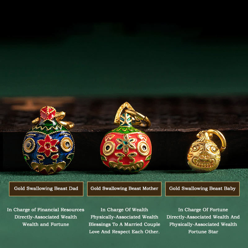 10mm Liuli Glass Spiritual Charm Bracelet for Prosperity