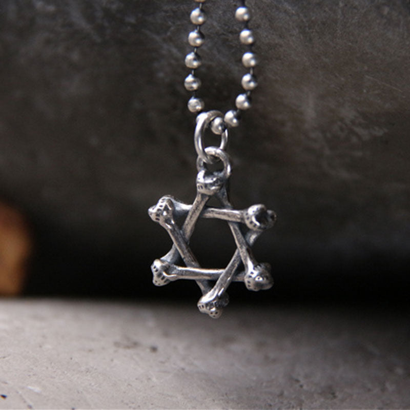 925 Sterling Silver Star of David Necklace for Hope & Protection