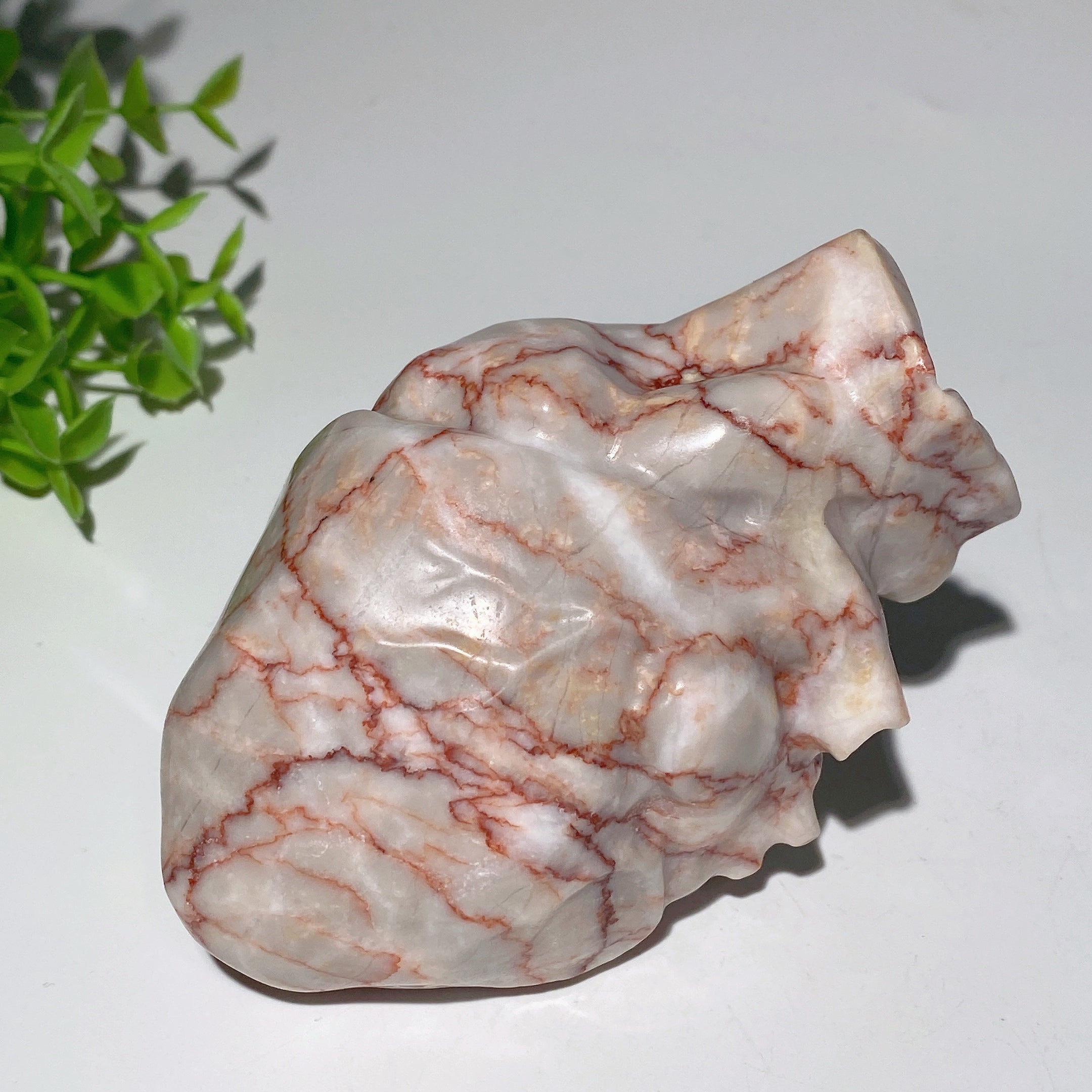 4.0-4.8 Inch Mixed Crystal Heart Carvings for Healing & Meditation