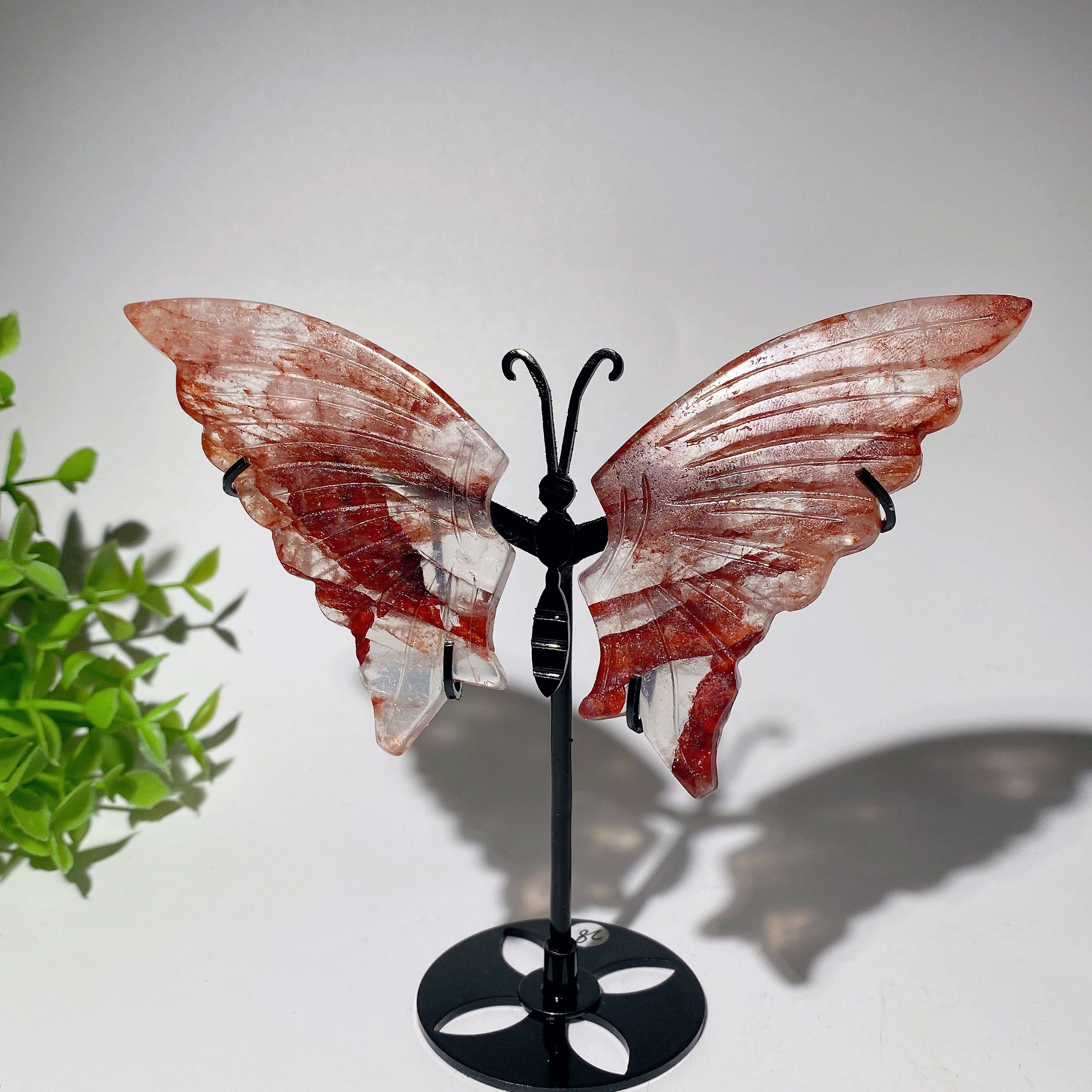 4 bis 6 Zoll große Schmetterlingsflügelfiguren aus gemischtem Kristall für spirituelle Heilung