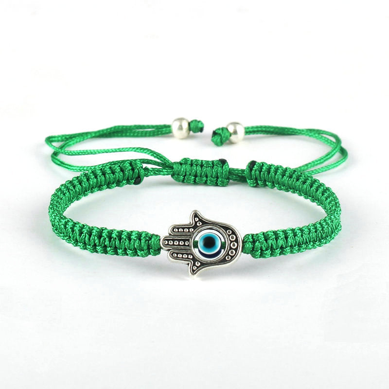Handmade Hamsa Symbol Protection Bracelet | Luck & Faith