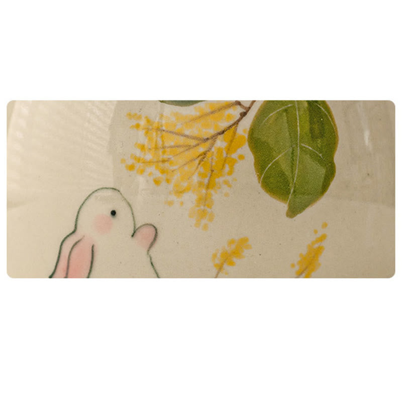 40 ml Osmanthus-Kaninchen-Teetasse aus Keramik für Kung-Fu-Teeritual