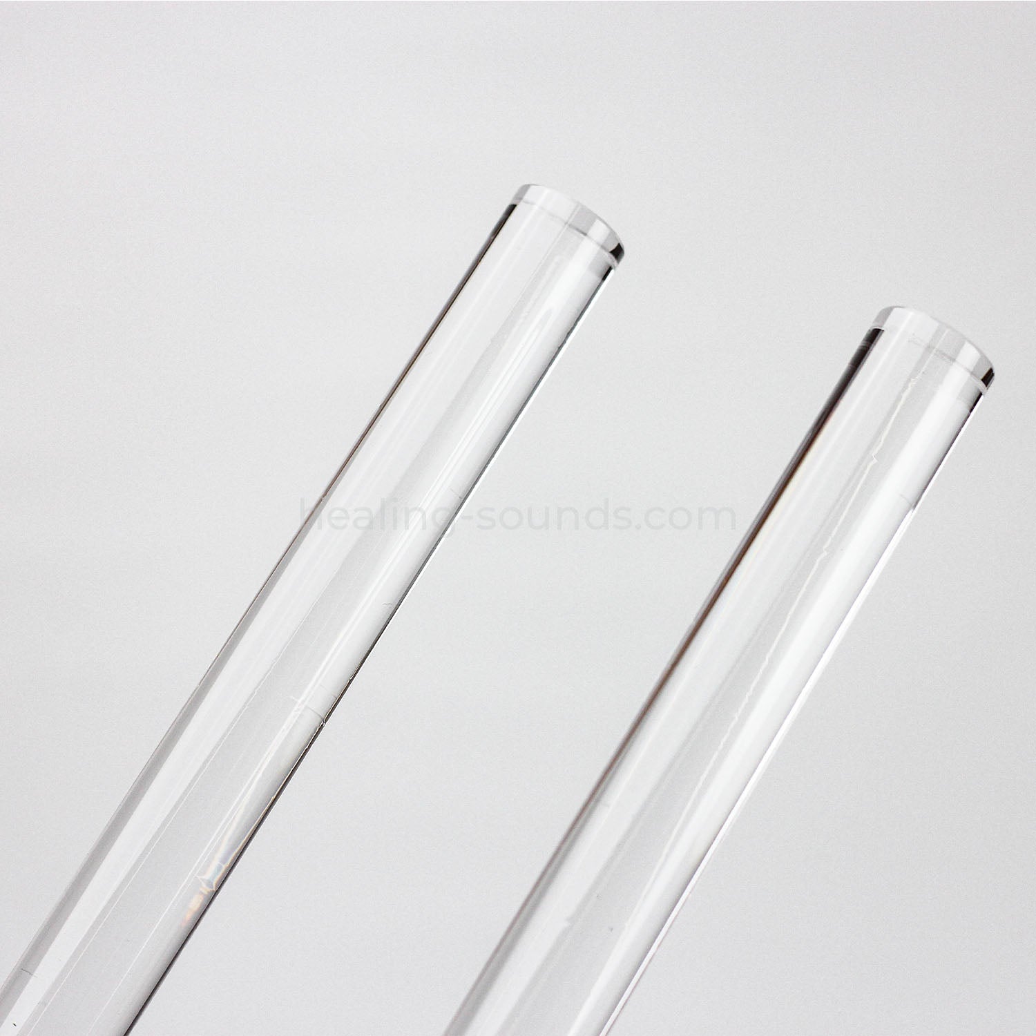 432 Hz Stimmgabel aus klarem Kristall zur Heilung