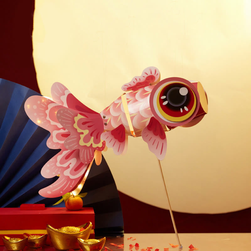 DIY Fortune Koi Fish Paper Lantern | Mid-Autumn Festival Decoration