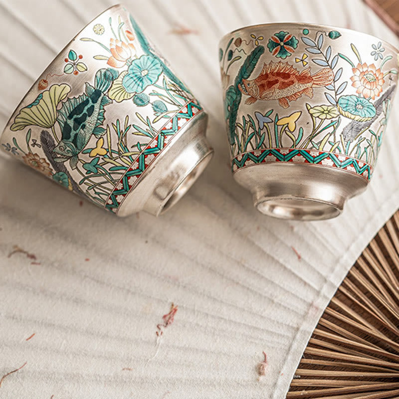 45 ml chinesische Keramik-Teetasse mit Geschenkbox für die Gongfu-Zeremonie