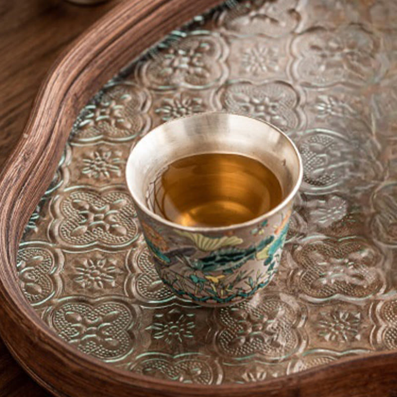 45 ml chinesische Keramik-Teetasse mit Geschenkbox für die Gongfu-Zeremonie