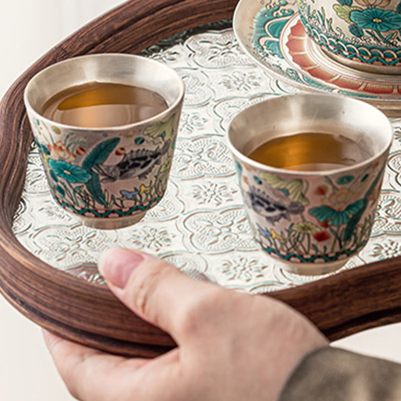 45 ml chinesische Keramik-Teetasse mit Geschenkbox für die Gongfu-Zeremonie