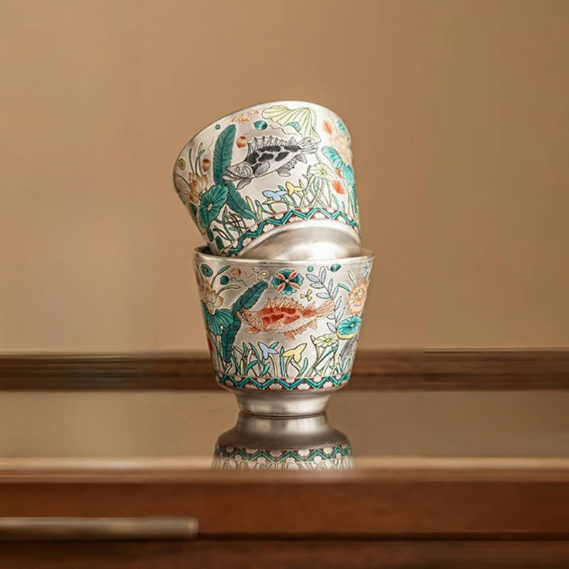 45 ml chinesische Keramik-Teetasse mit Geschenkbox für die Gongfu-Zeremonie