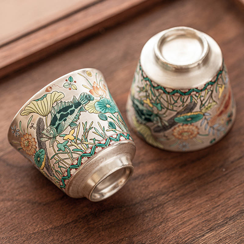 45 ml chinesische Keramik-Teetasse mit Geschenkbox für die Gongfu-Zeremonie