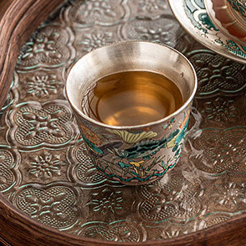 45 ml chinesische Keramik-Teetasse mit Geschenkbox für die Gongfu-Zeremonie