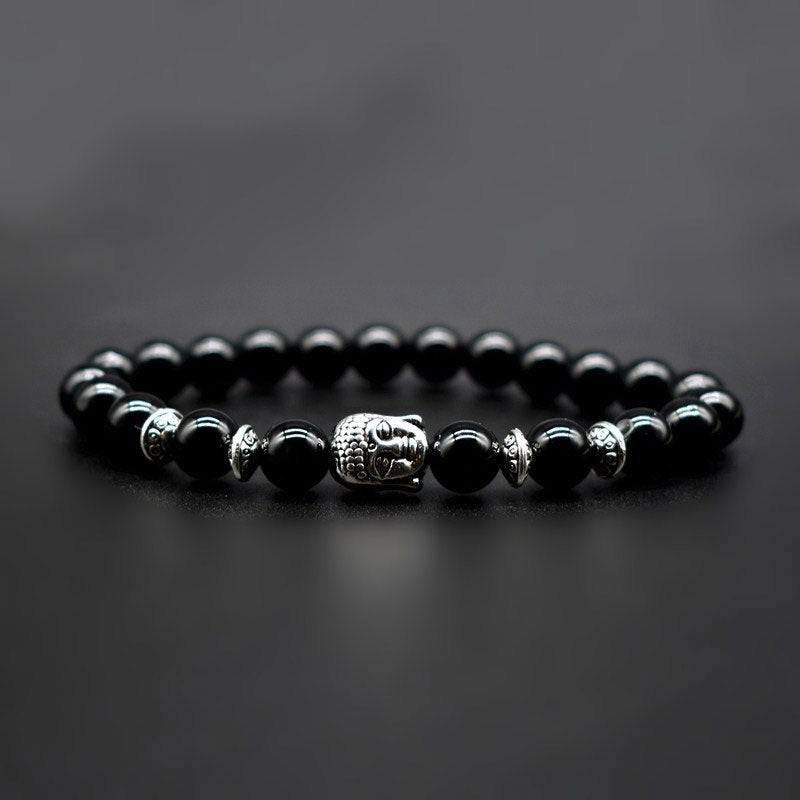 8mm Amethyst Love Healing Bracelet for Spiritual Balance