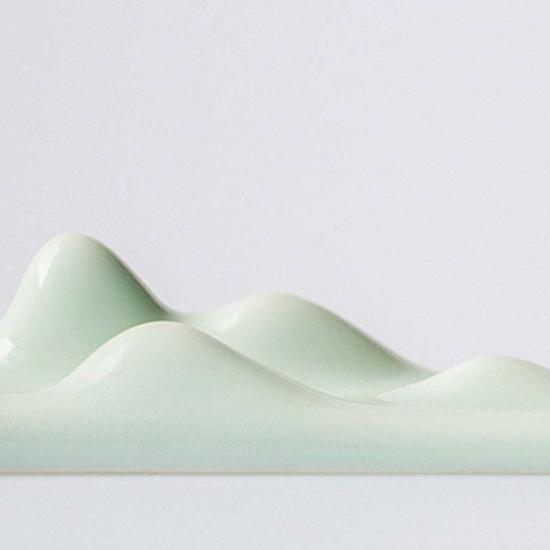 Mountain Cloud Ceramic Incense Holder for Meditation Balance