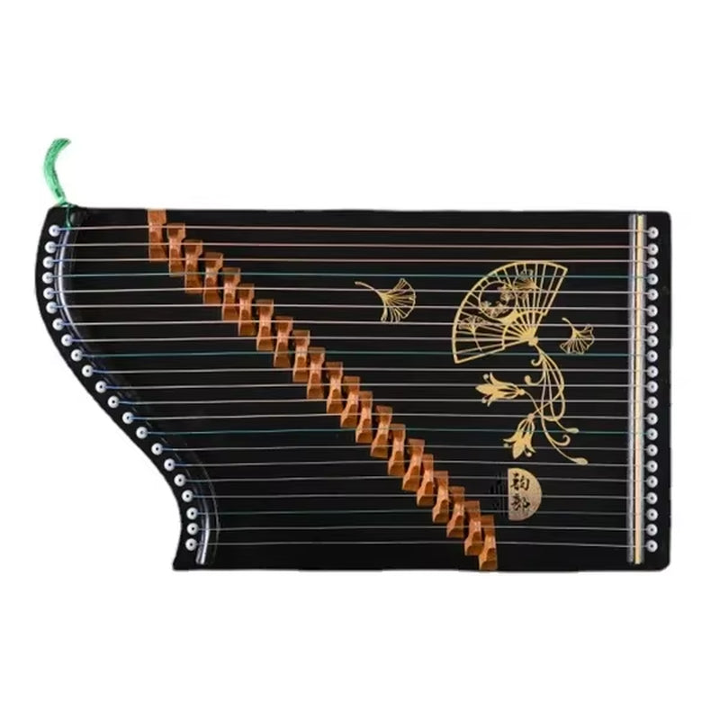 Portable 21 String Guzheng Chinese Traditional Wood Finger Practice Mini Guzheng Musical Instruments for Beginners Children Gift