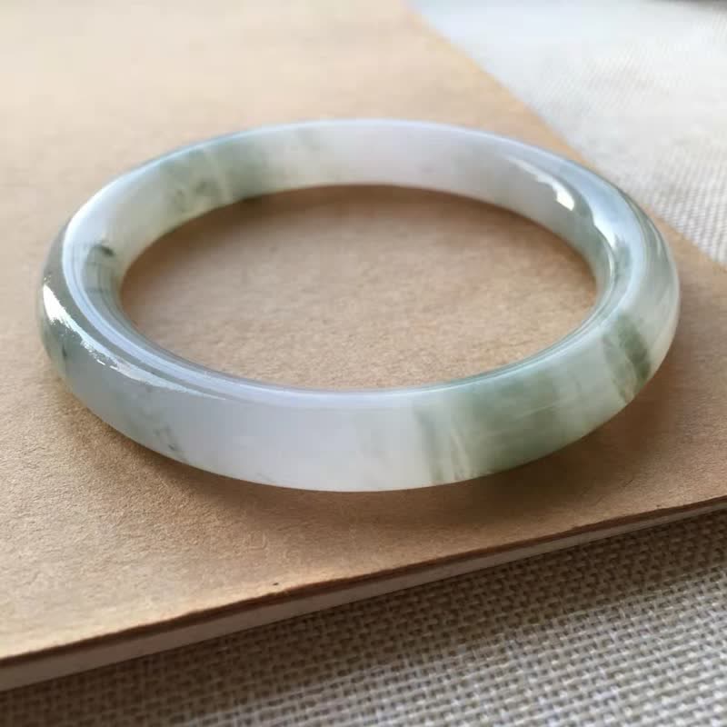 Jade-Überfluss-Armband 58 mm für Wohlstand und Glück