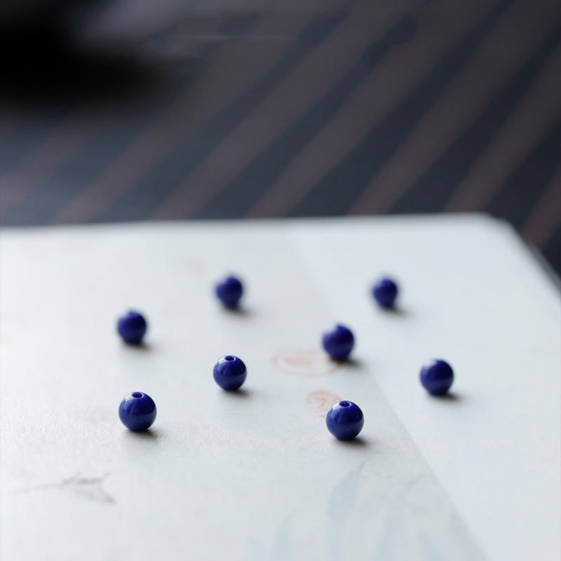 4 mm Lazurite Koi Fisch Positive Energie Armband