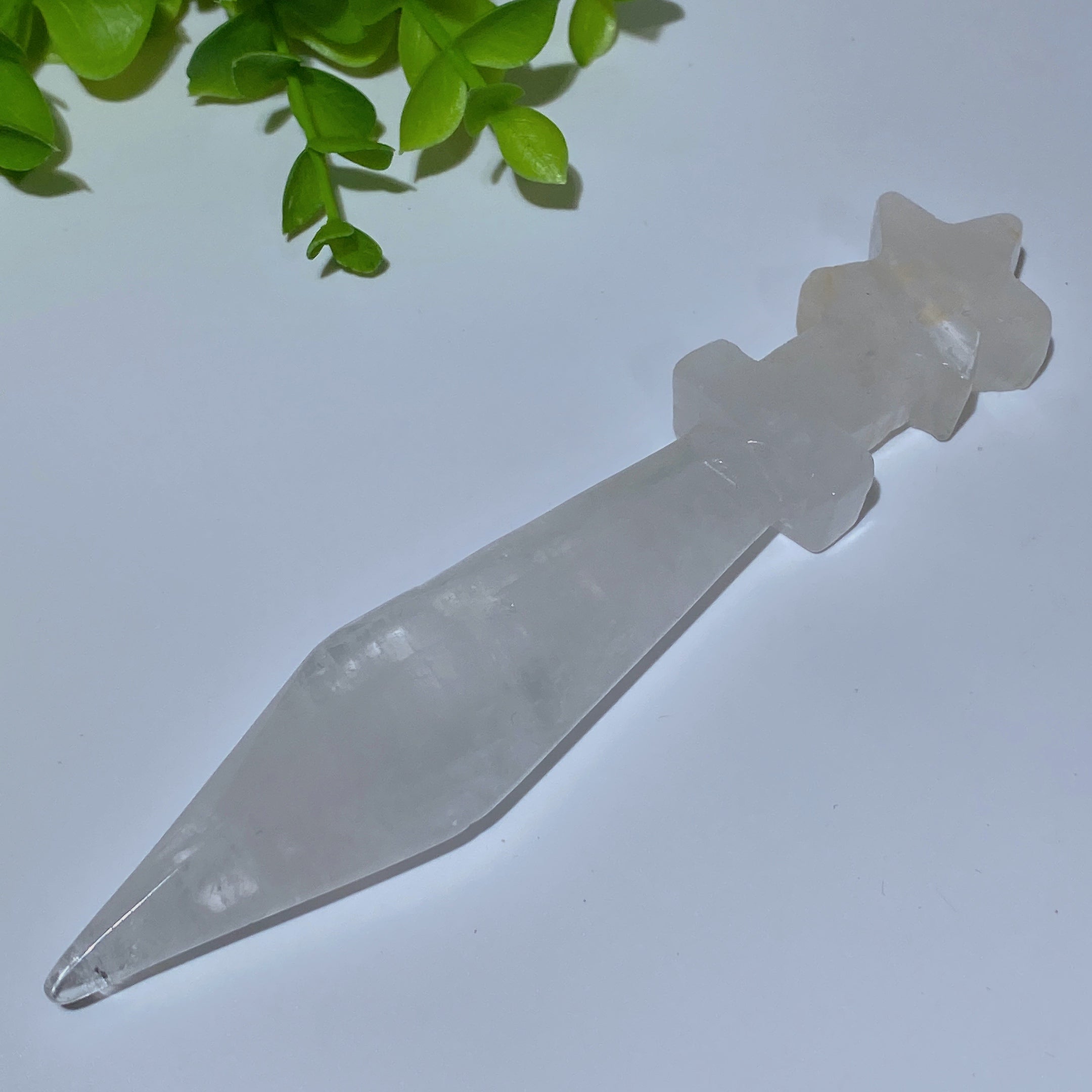 5.1 inch Mixed Crystal Sword Carvings Figurines