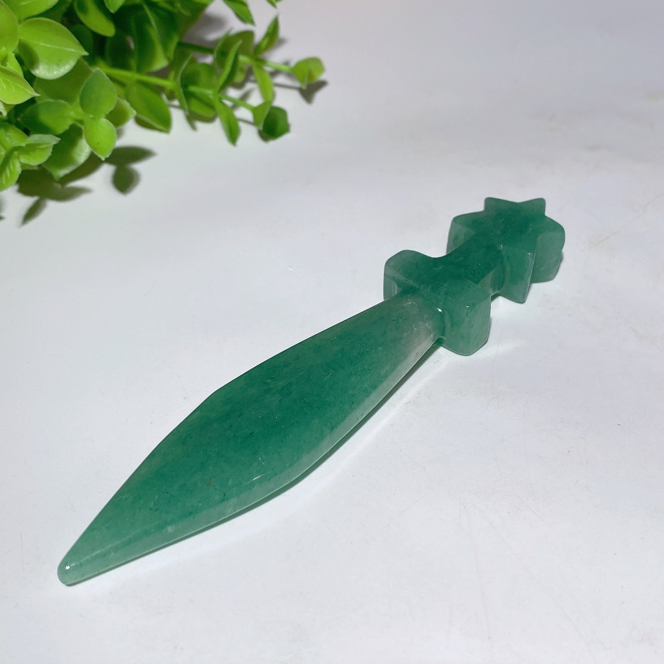 5.1 inch Mixed Crystal Sword Carvings Figurines
