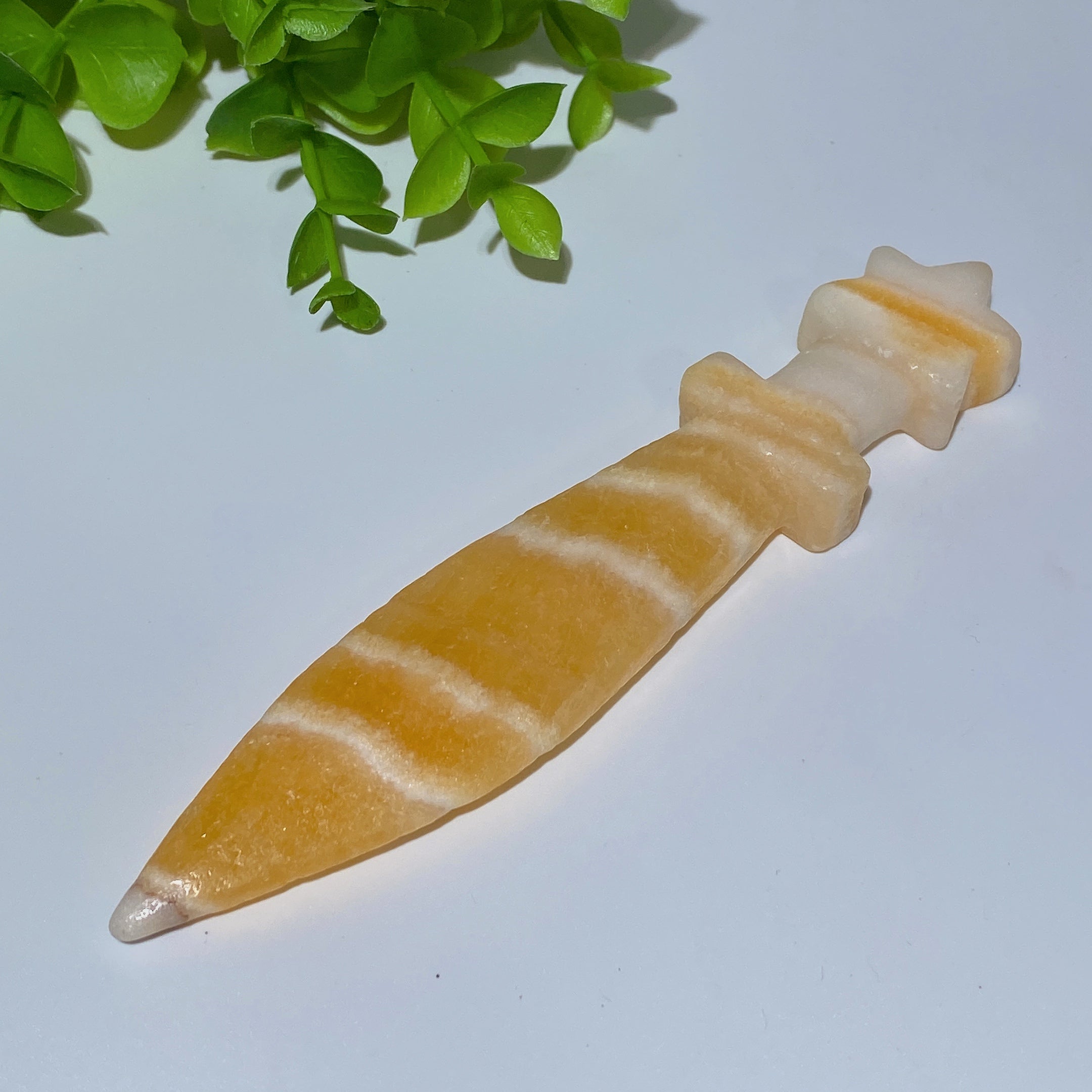 5.1 inch Mixed Crystal Sword Carvings Figurines