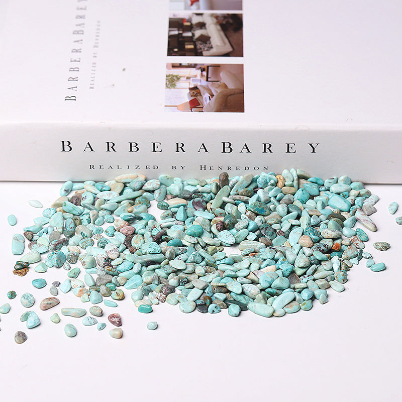5-7mm Natural Turquoise Chips Raw Crystals for Healing