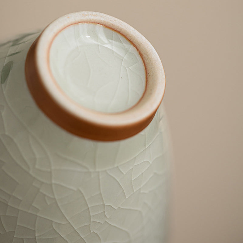 50 ml Keramik-Teetasse mit Koi-Fisch-Lotus-Design für Meditation