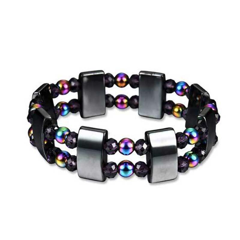 Rainbow Hematite Spiritual Bracelet 55cm Grounding Energy
