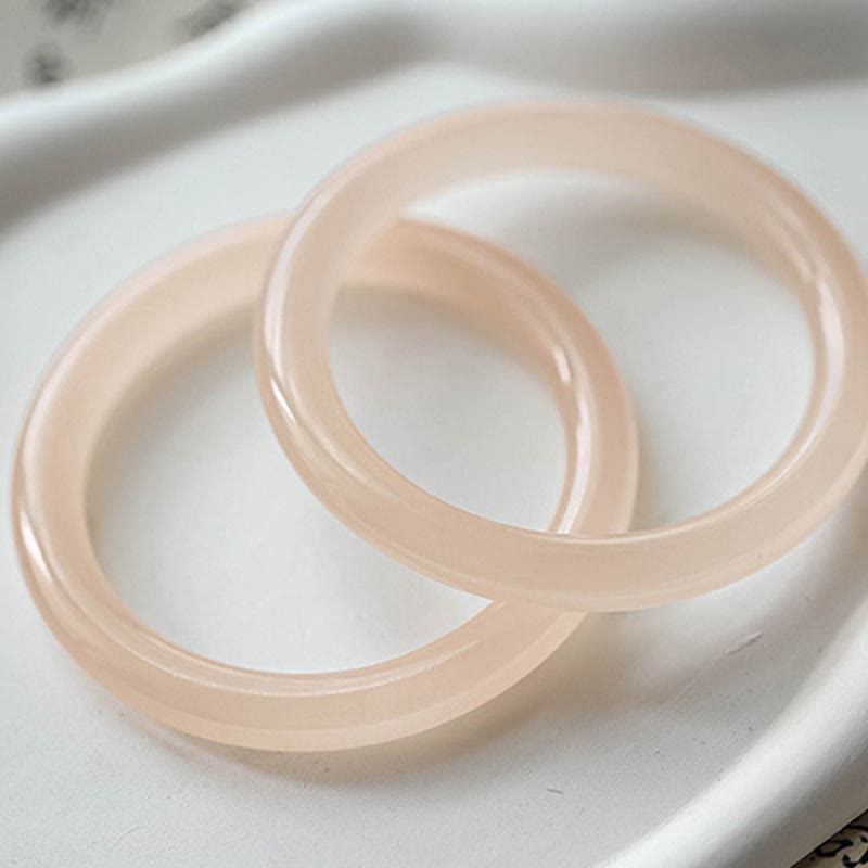 52 mm rosa Jade-Armband zur Selbstliebe für Harmonie und Frieden