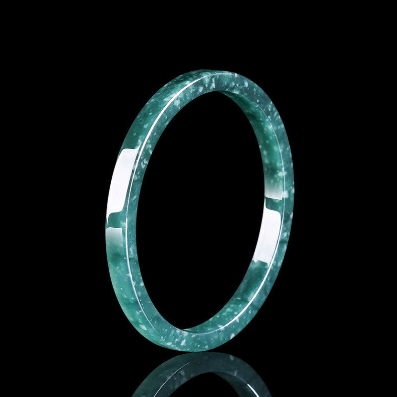 54 mm großes Armband aus natürlicher Jade für Wohlstand