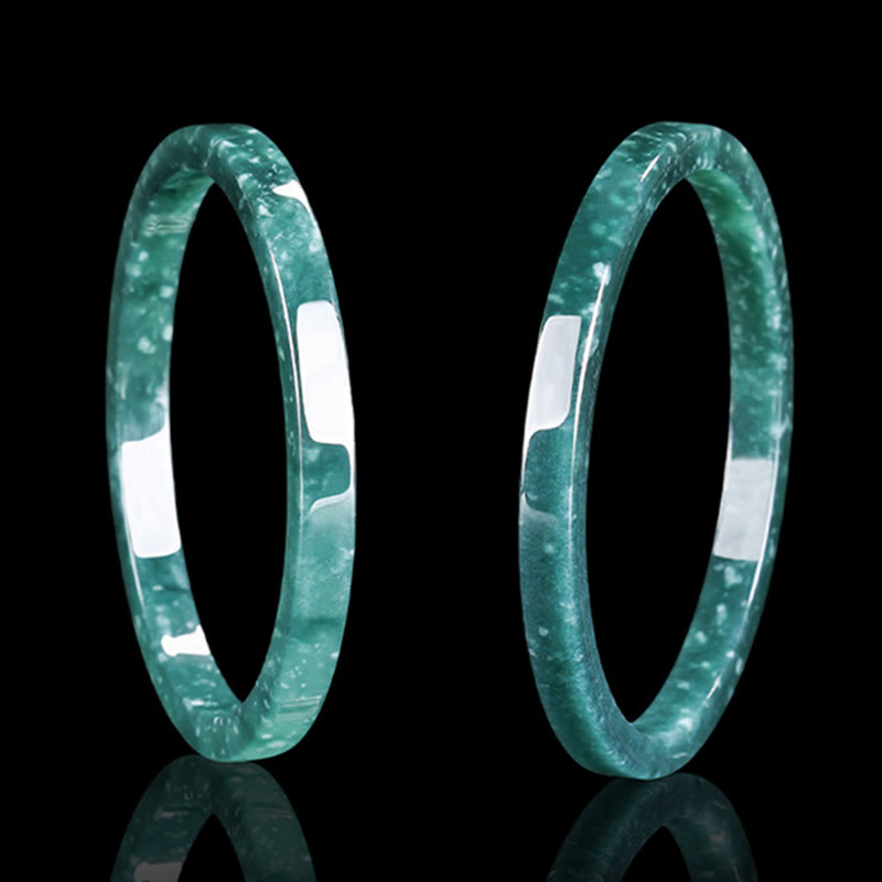 54 mm großes Armband aus natürlicher Jade für Wohlstand
