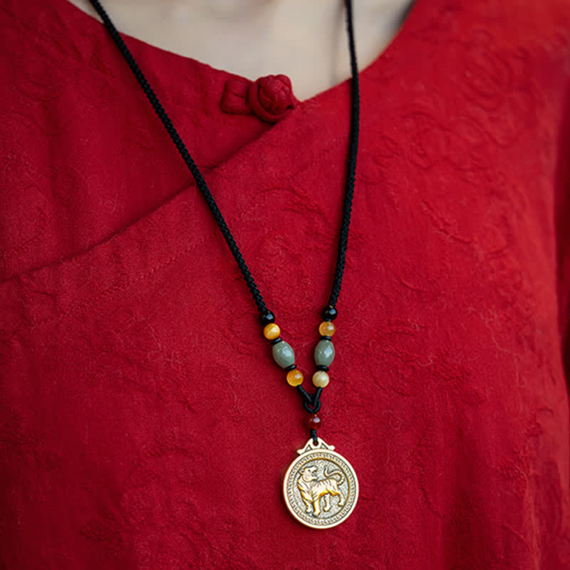 Chinese Zodiac Blessing Necklace | Wealth & Fortune Charm