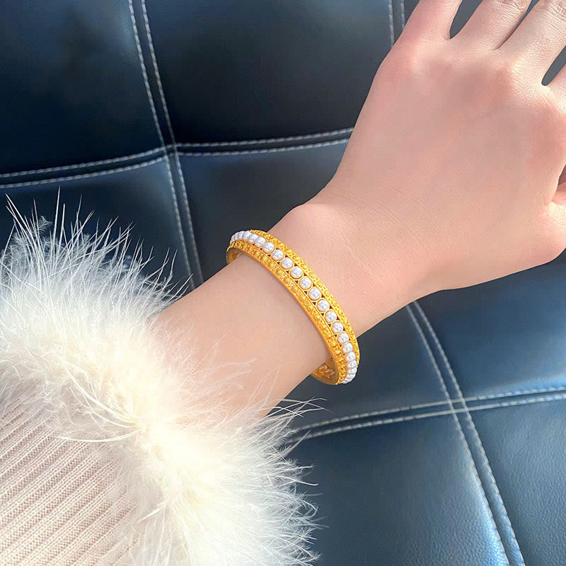 56 mm Kupferperlen-Heilungsarmband