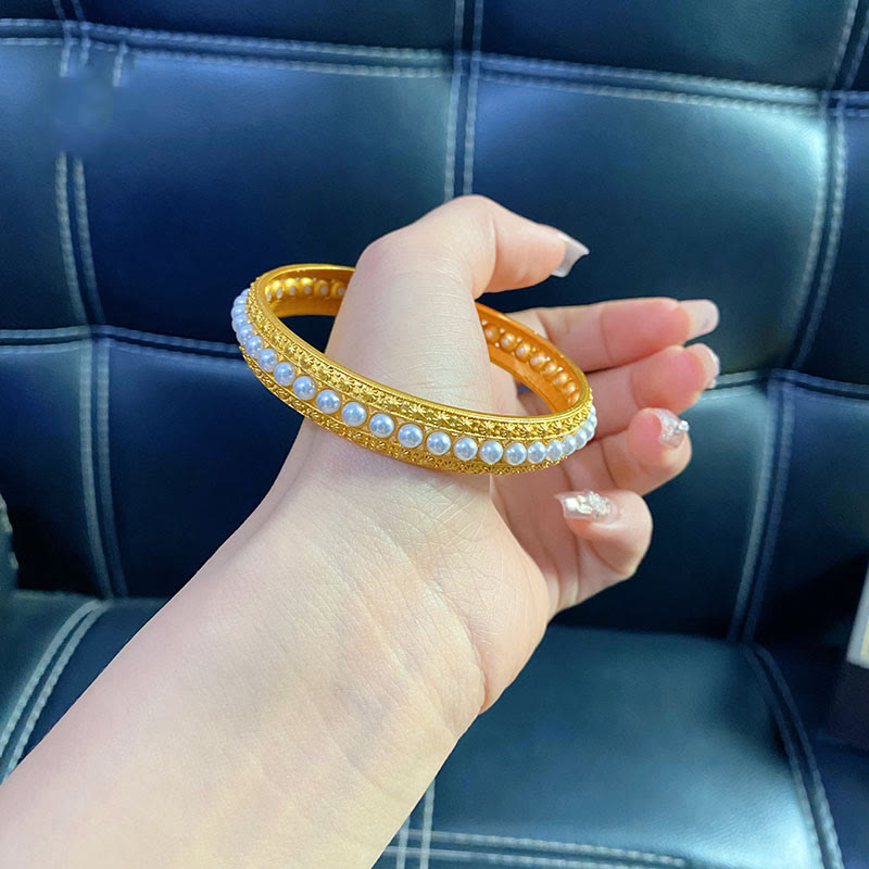 56 mm Kupferperlen-Heilungsarmband