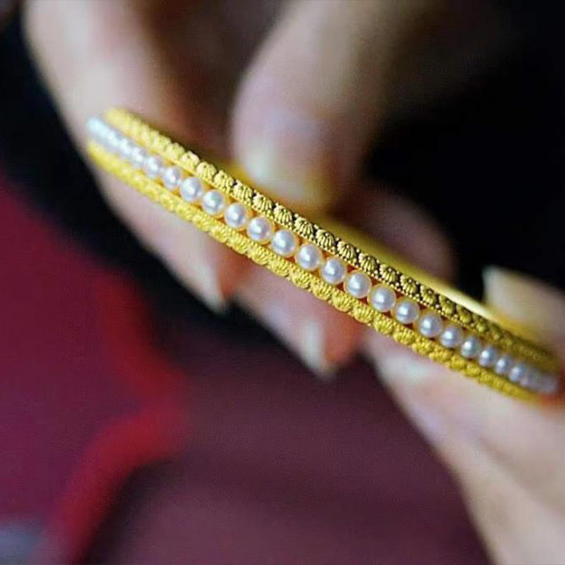 56 mm Kupferperlen-Heilungsarmband