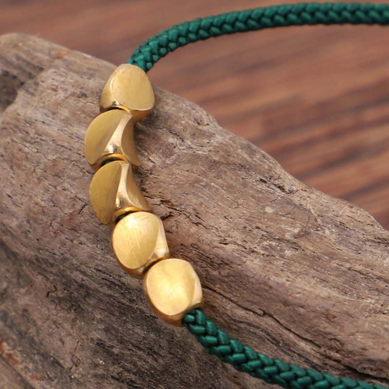 3 PCS Tibetan Copper Spiritual Protection Bracelet Set