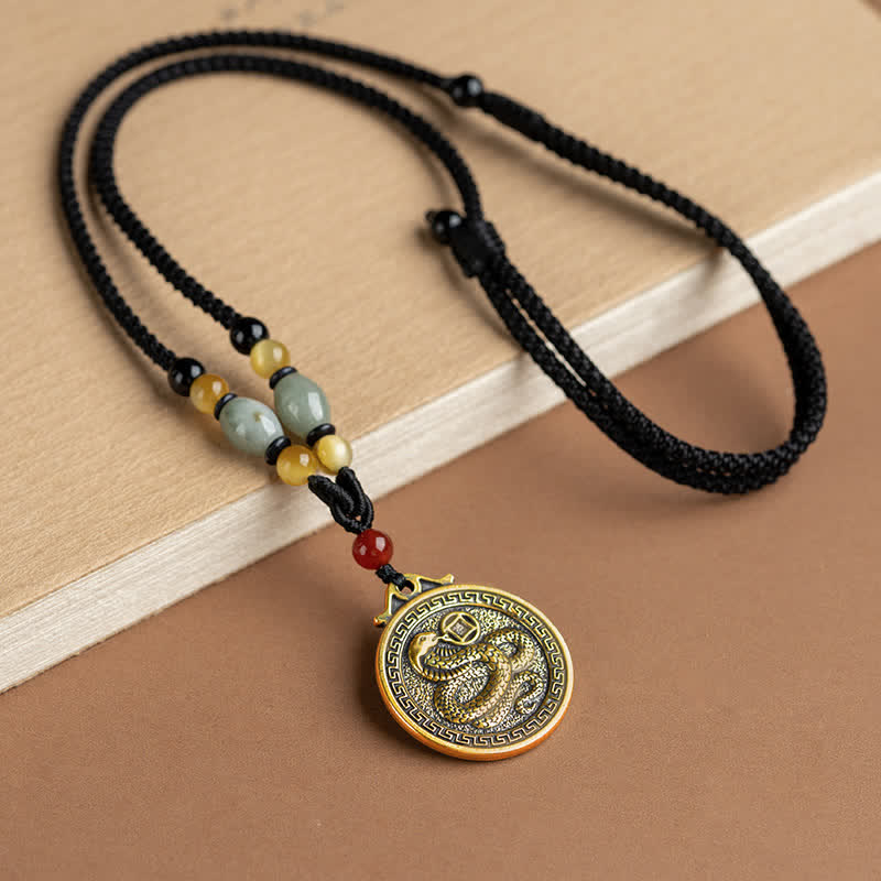 Chinese Zodiac Blessing Necklace | Wealth & Fortune Charm