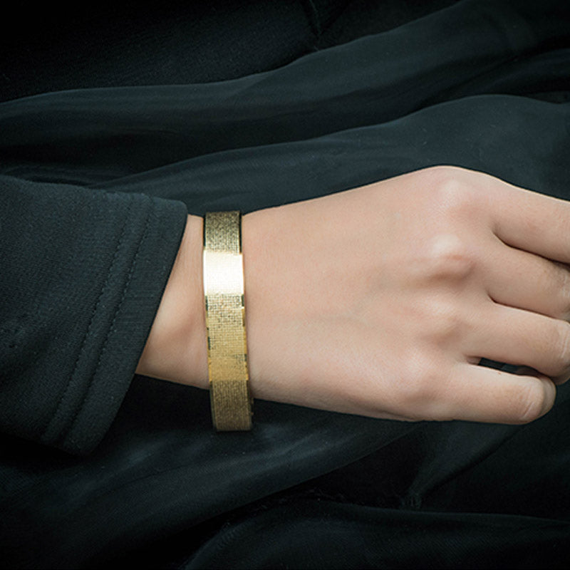Unisex Titanium Steel Spiritual Bracelet with Shurangama Mantra