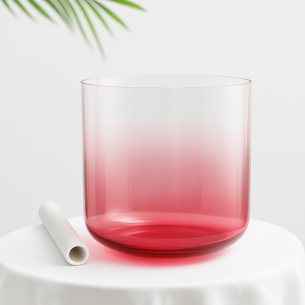 6–7 Zoll große Kristallklangschale zur Meditation