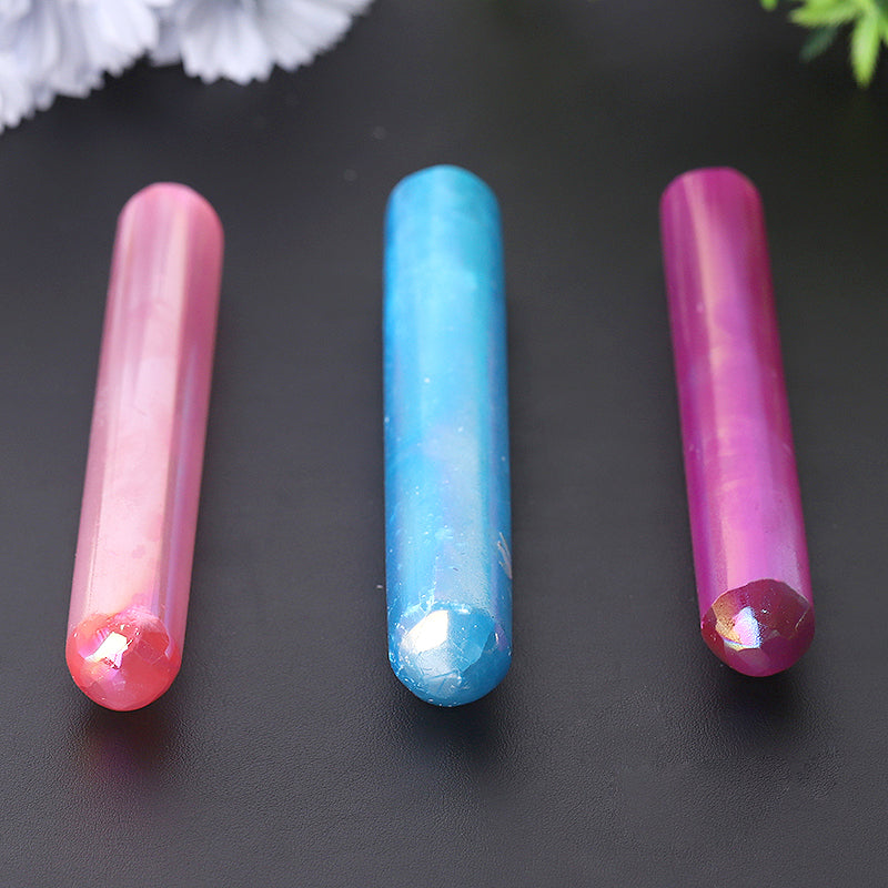 6-Inch Aura Angel Selenite Crystal Wand for Healing