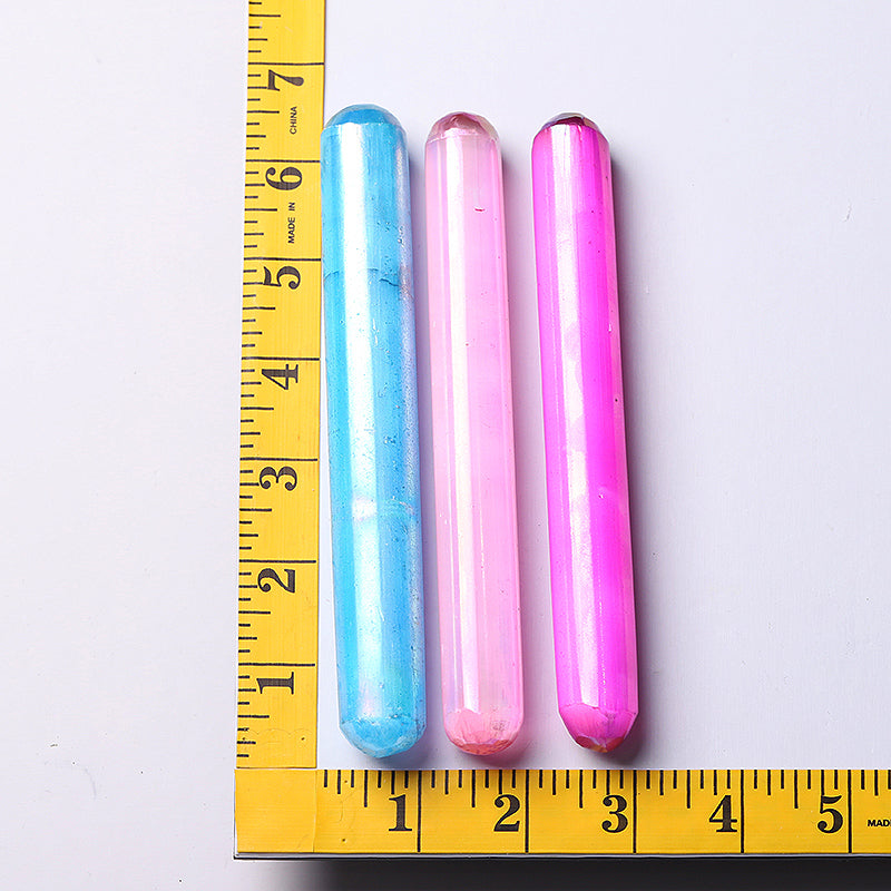 6-Inch Aura Angel Selenite Crystal Wand for Healing