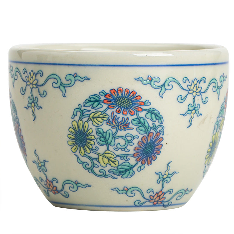 60 ml Koi-Fisch-Arowana-Keramik-Teetasse für Zen-Dekor