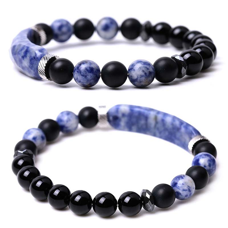 8mm Blue Aventurine Healing Bracelet for Calm & Protection