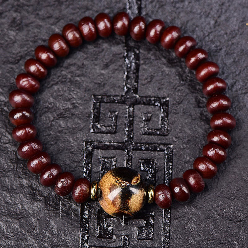 8mm Purple Bodhi Seed Harmony Spiritual Bracelet