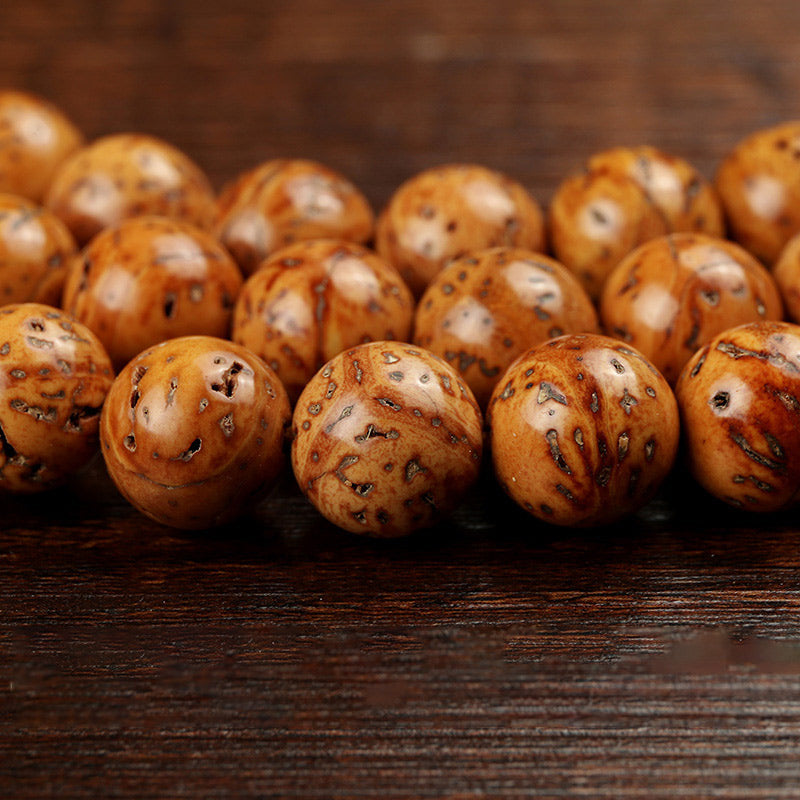 12 mm Bodhi Seed Wisdom Armband für Meditation und Bewusstsein