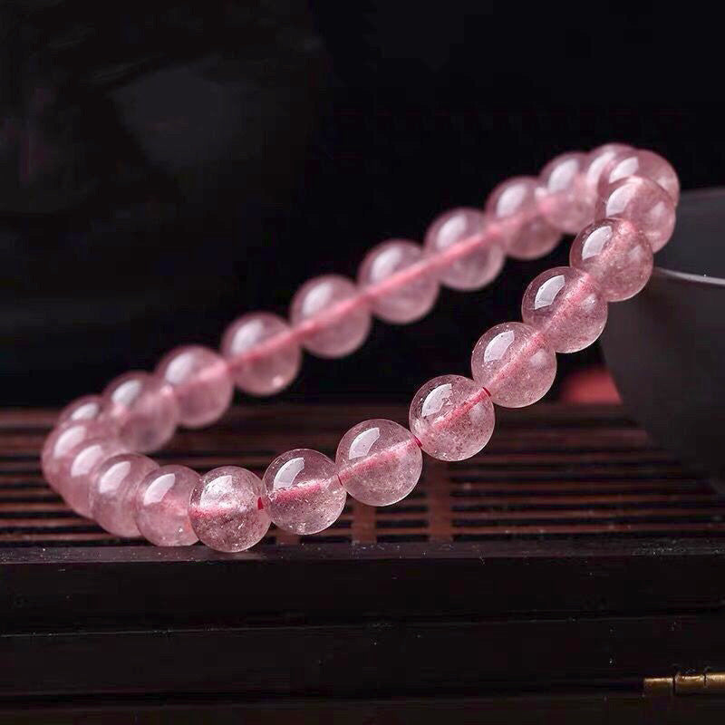 Natural Rose Quartz Love Bracelet 6mm | Healing Sounds
