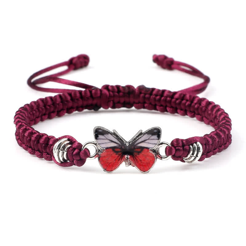 Butterfly Freedom Love String Spiritual Bracelet