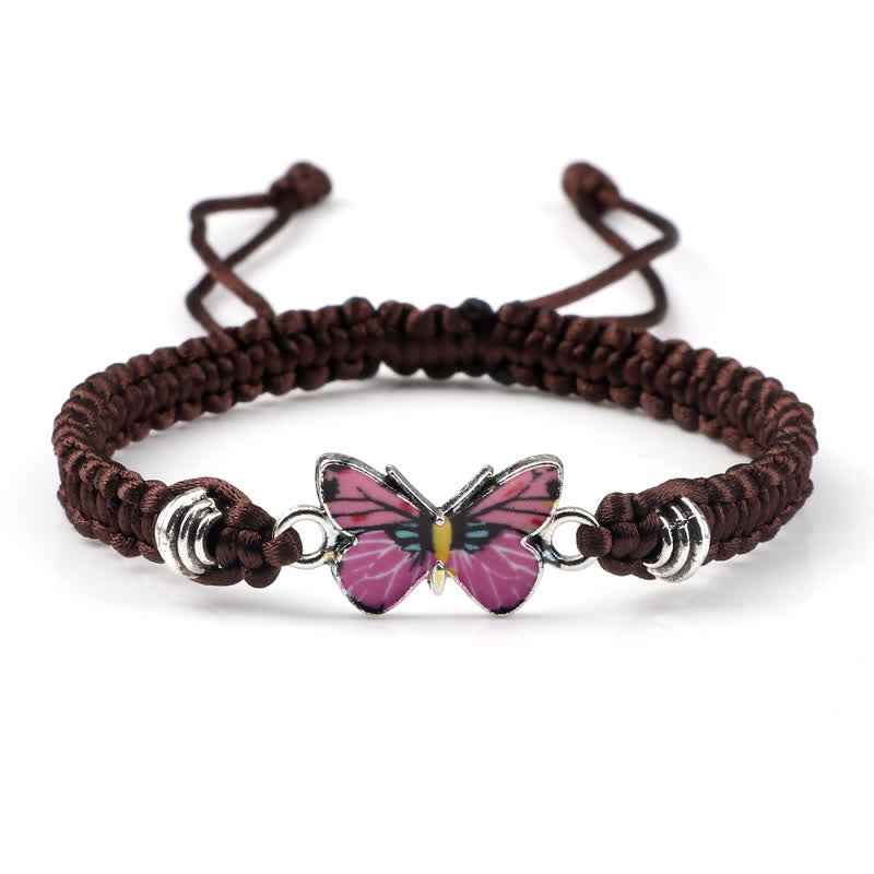 Butterfly Freedom Love String Spiritual Bracelet
