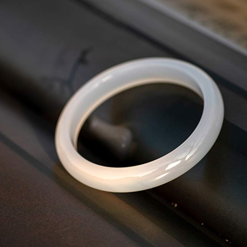 Chalcedon Harmonie Armband Positive Energie Armreif 54mm